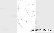 Blank Simple Map of Gaocheng