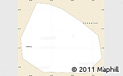 Classic Style Simple Map of Handan Shi