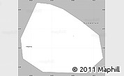Gray Simple Map of Handan Shi