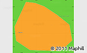 Political Simple Map of Handan Shi