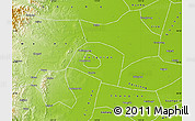 Physical Map of Handan