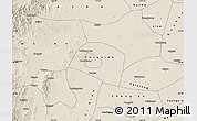 Shaded Relief Map of Handan