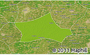 Physical 3D Map of Hejian, satellite outside