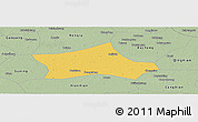 Savanna Style Panoramic Map of Hejian