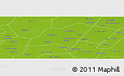 Physical Panoramic Map of Jing Xian