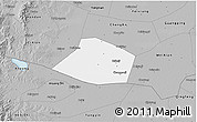 Gray 3D Map of Linzhang