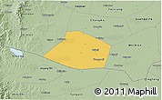 Savanna Style 3D Map of Linzhang