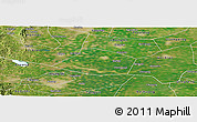 Satellite Panoramic Map of Linzhang