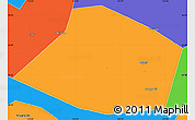 Political Simple Map of Linzhang