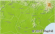 Physical 3D Map of Lulong Xian