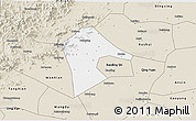 Classic Style 3D Map of Mancheng