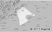 Gray 3D Map of Mancheng