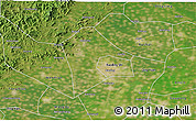 Satellite 3D Map of Mancheng