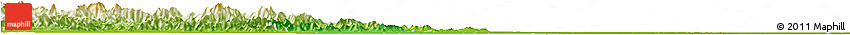 Political Horizon Map of Mancheng, physical outside