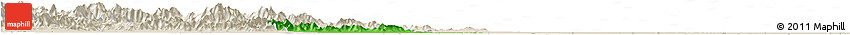 Political Horizon Map of Mancheng, shaded relief outside Political Horizon Map of Mancheng, shaded relief outside