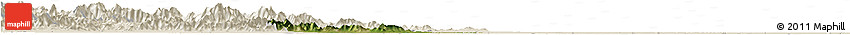 Satellite Horizon Map of Mancheng, shaded relief outside Satellite Horizon Map of Mancheng, shaded relief outside