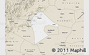 Classic Style Map of Mancheng