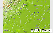 Physical Map of Mancheng