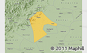 Savanna Style Map of Mancheng