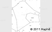 Blank Simple Map of Mancheng
