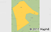 Savanna Style Simple Map of Mancheng