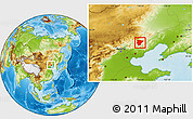 Physical Location Map of Pingquan