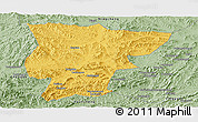 Savanna Style Panoramic Map of Pingquan