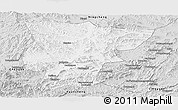 Silver Style Panoramic Map of Pingquan