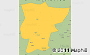 Savanna Style Simple Map of Pingquan