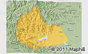 Savanna Style 3D Map of Pingshan