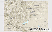 Shaded Relief 3D Map of Pingshan