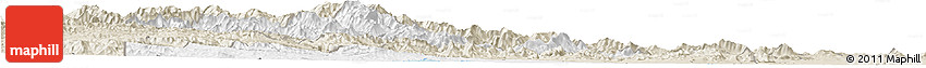 Classic Style Horizon Map of Pingshan