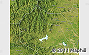 Satellite Map of Pingshan