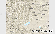 Shaded Relief Map of Pingshan
