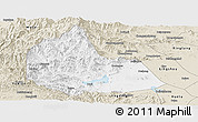 Classic Style Panoramic Map of Pingshan