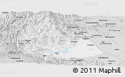 Silver Style Panoramic Map of Pingshan