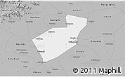 Gray 3D Map of Qing Yuan