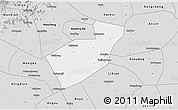 Silver Style 3D Map of Qing Yuan