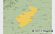 Savanna Style Map of Qing Yuan