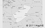 Silver Style Map of Qing Yuan