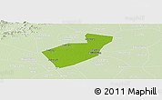 Physical Panoramic Map of Qing Yuan, lighten
