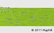 Physical Panoramic Map of Qing Yuan
