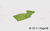 Satellite Panoramic Map of Qing Yuan, cropped outside