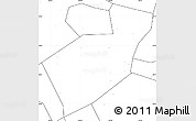 Blank Simple Map of Qing Yuan, no labels