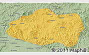 Savanna Style 3D Map of Qinglong