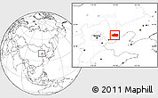 Blank Location Map of Qinglong