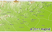Physical 3D Map of Quyang