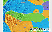 Political Map of Shahe