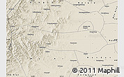 Shaded Relief Map of Shahe