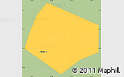 Savanna Style Simple Map of Shijiazhuang Shi